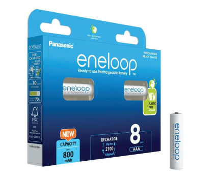 Bateria lub akumulatorek PANASONIC ENELOOP AAA 800 mAh 8 szt